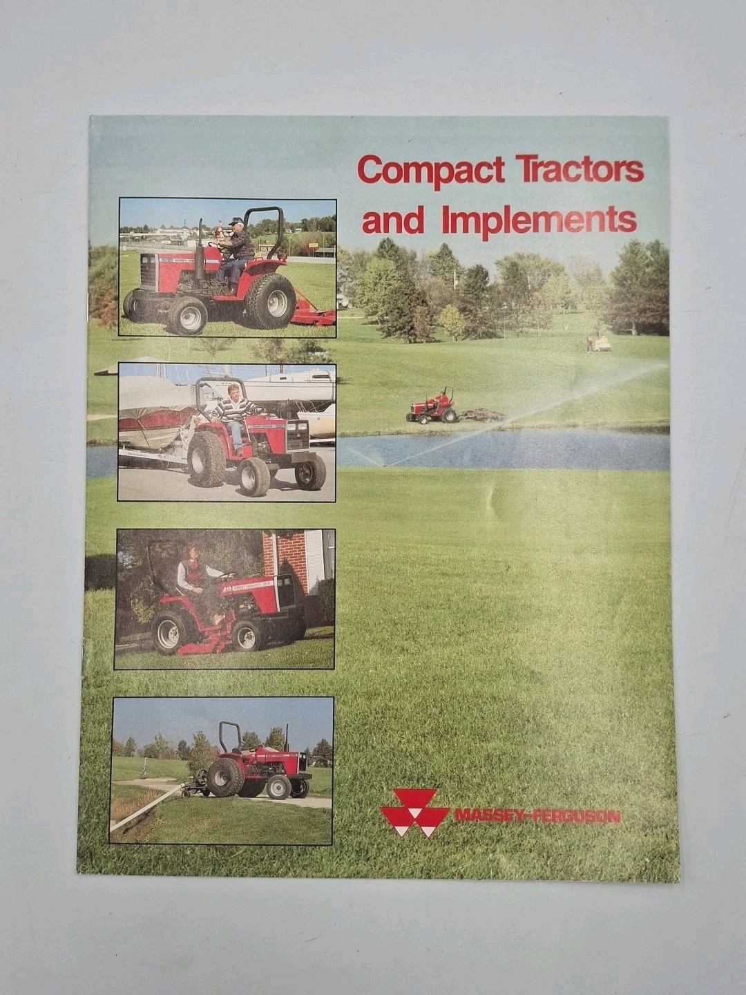 Lot 5x Vtg Tractor Advertising Brochures Massey Ferguson Mitsubishi Allied SMC
