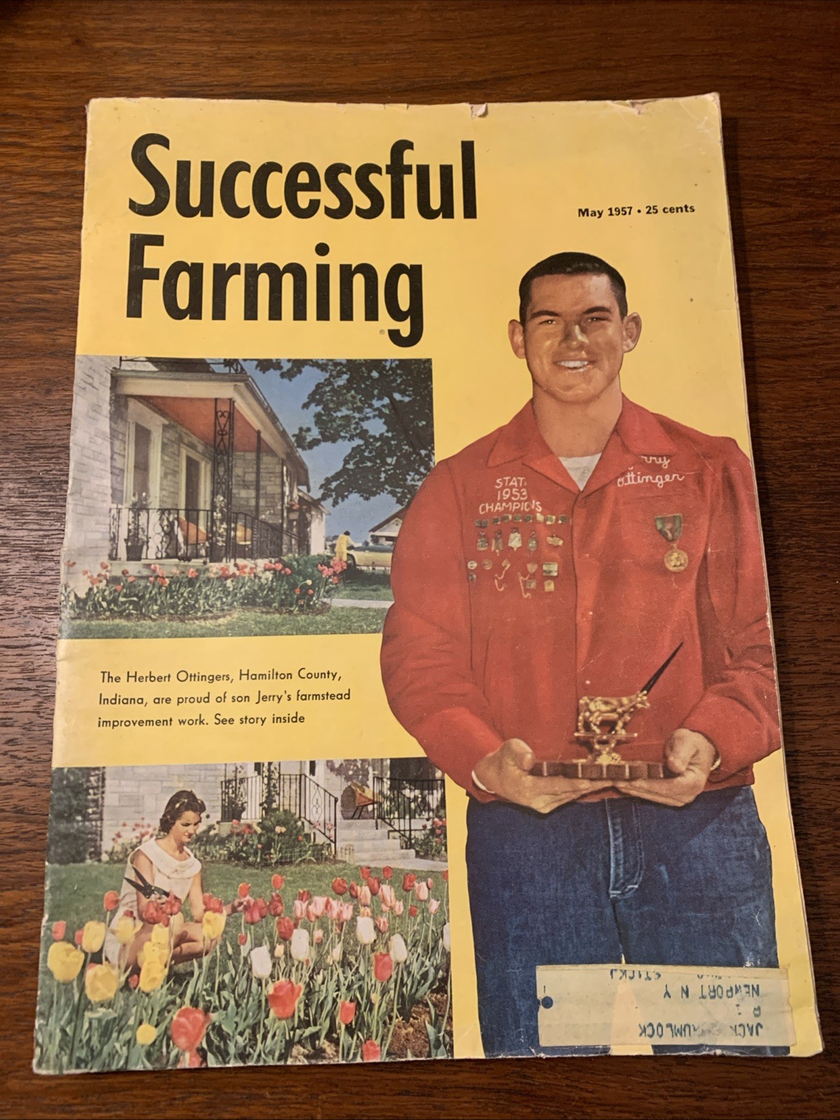 ‘SUCCESSFUL FARMING’ MAGAZINE – MAY ‘57- MAGAZINE OF FARM BUSINESS & FARM HOMES