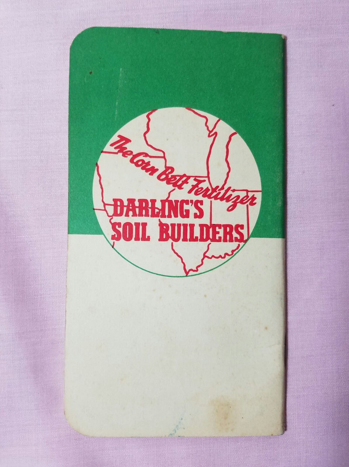 Vintage 1956 Memo Note Book Calendar – Darling&rsquo;s Soil Builders Fertilizers