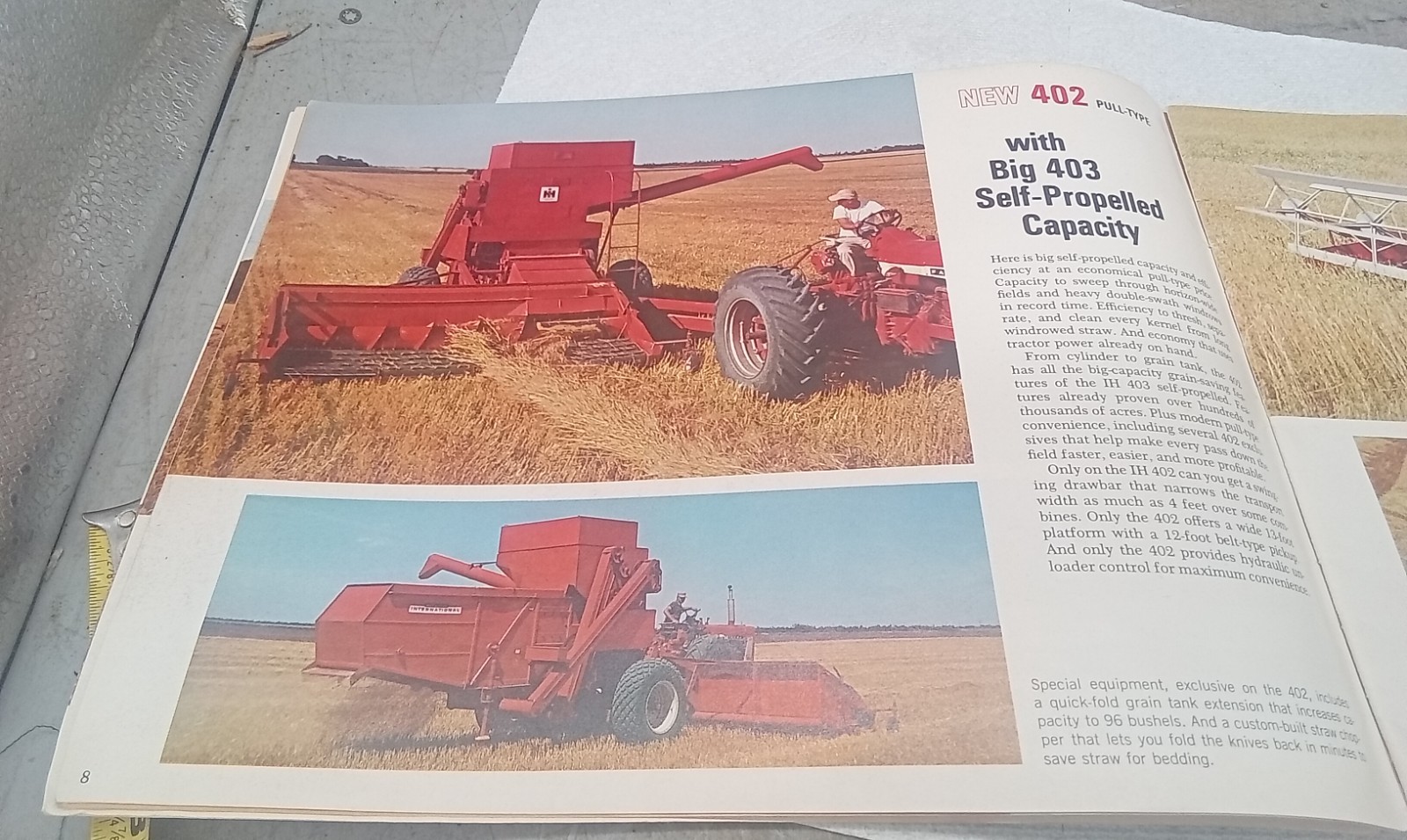 International Harvester Buyers Guide For Summer & Fall 1966 Brochure AD-3350-S