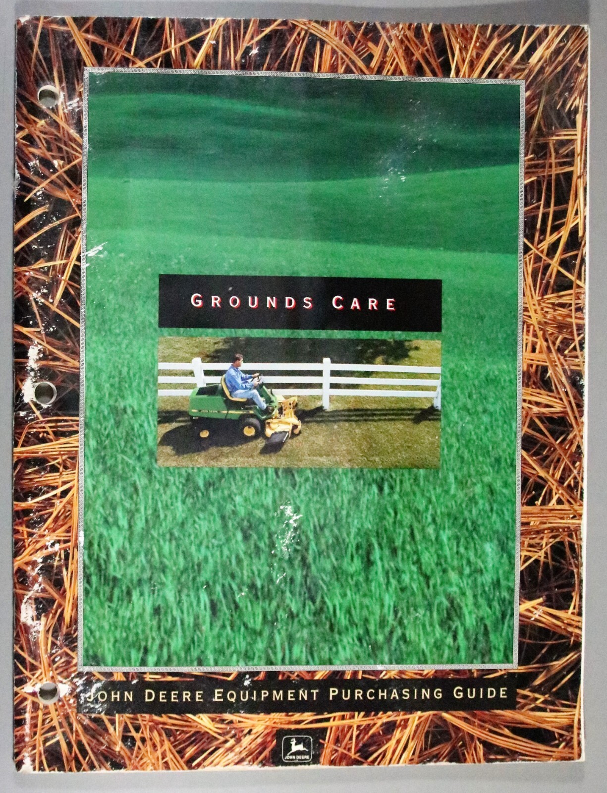 JOHN DEERE Brochures/Literature Equipment Purchasing Guide Grounds Care (03)