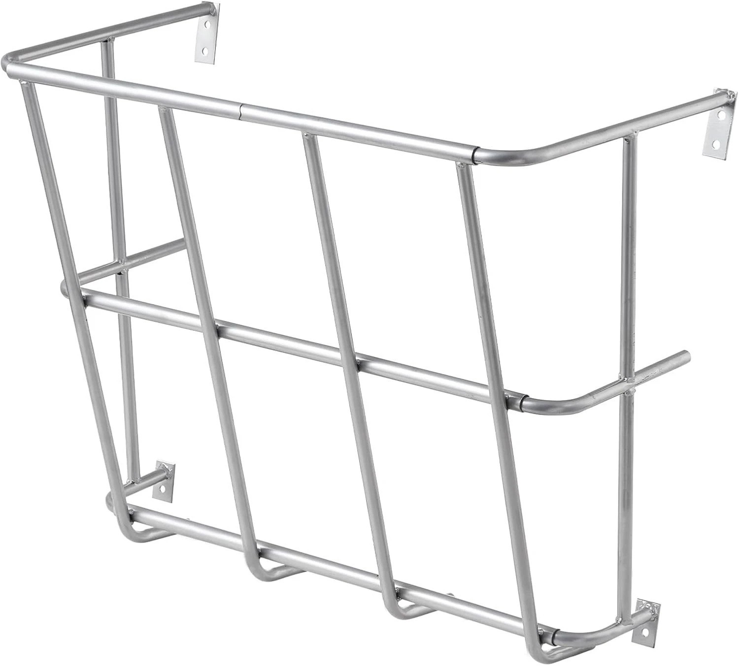 Space-Saving 18.5 Gallon Hay Feeder Rack for Multiple Outdoor Livestock Feeding