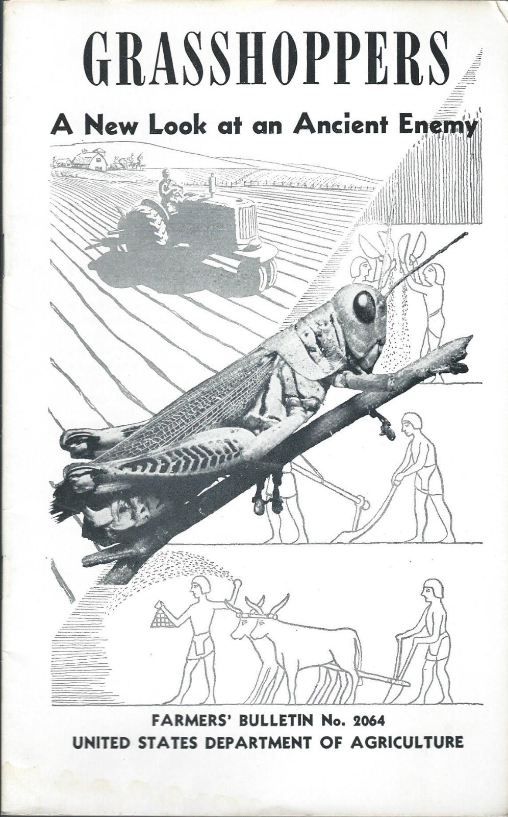 Farm Pest Control Report – Grasshoppers – Insecticide USDA – 1957 (F5530)
