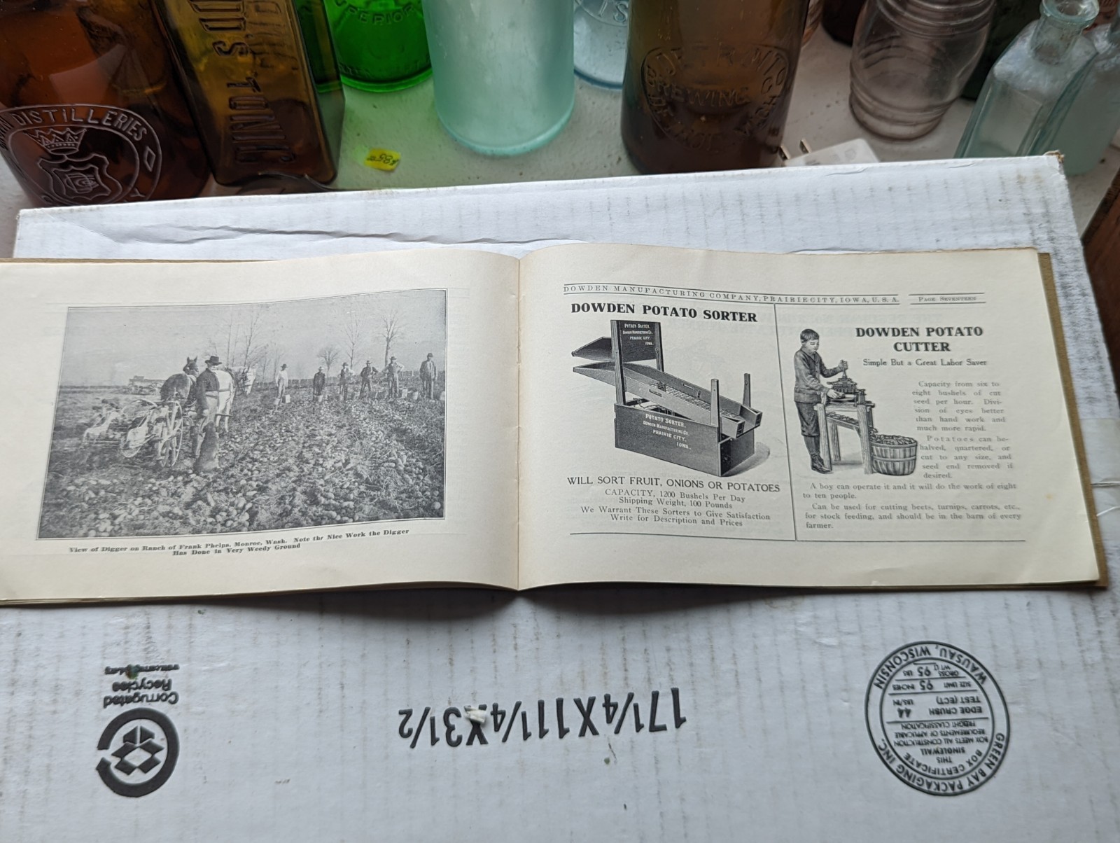 Dowden Digger Catalog Prairie City Marshalltown Iowa Advertising Ketchum Gaston