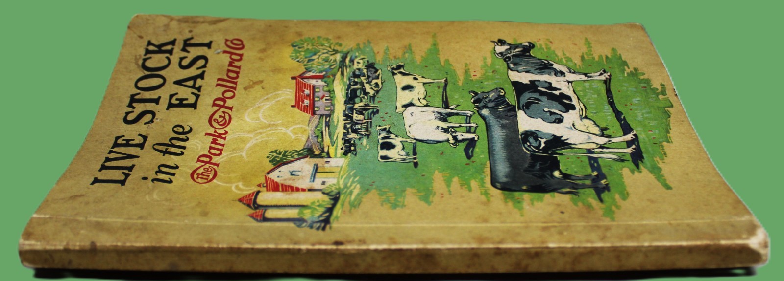 LIVESTOCK IN THE EAST BOOKLET BY THE PARK & POLLARD COMPANY BUFFALO NY 1924
