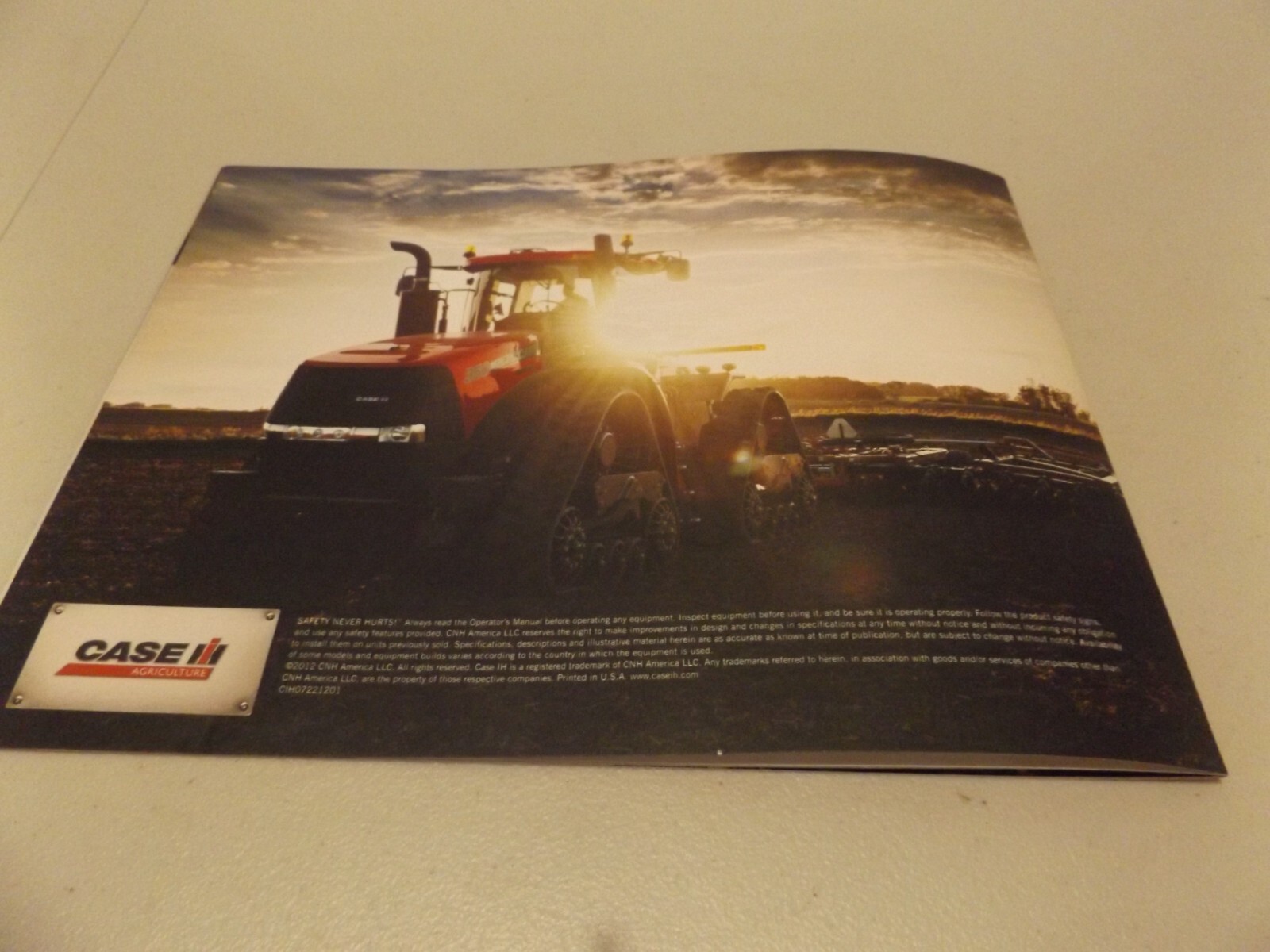 CASE-IH STEIGER ROWTRAC « NEW 2013 PREVIEW » , LIT # CIH07221201 2012