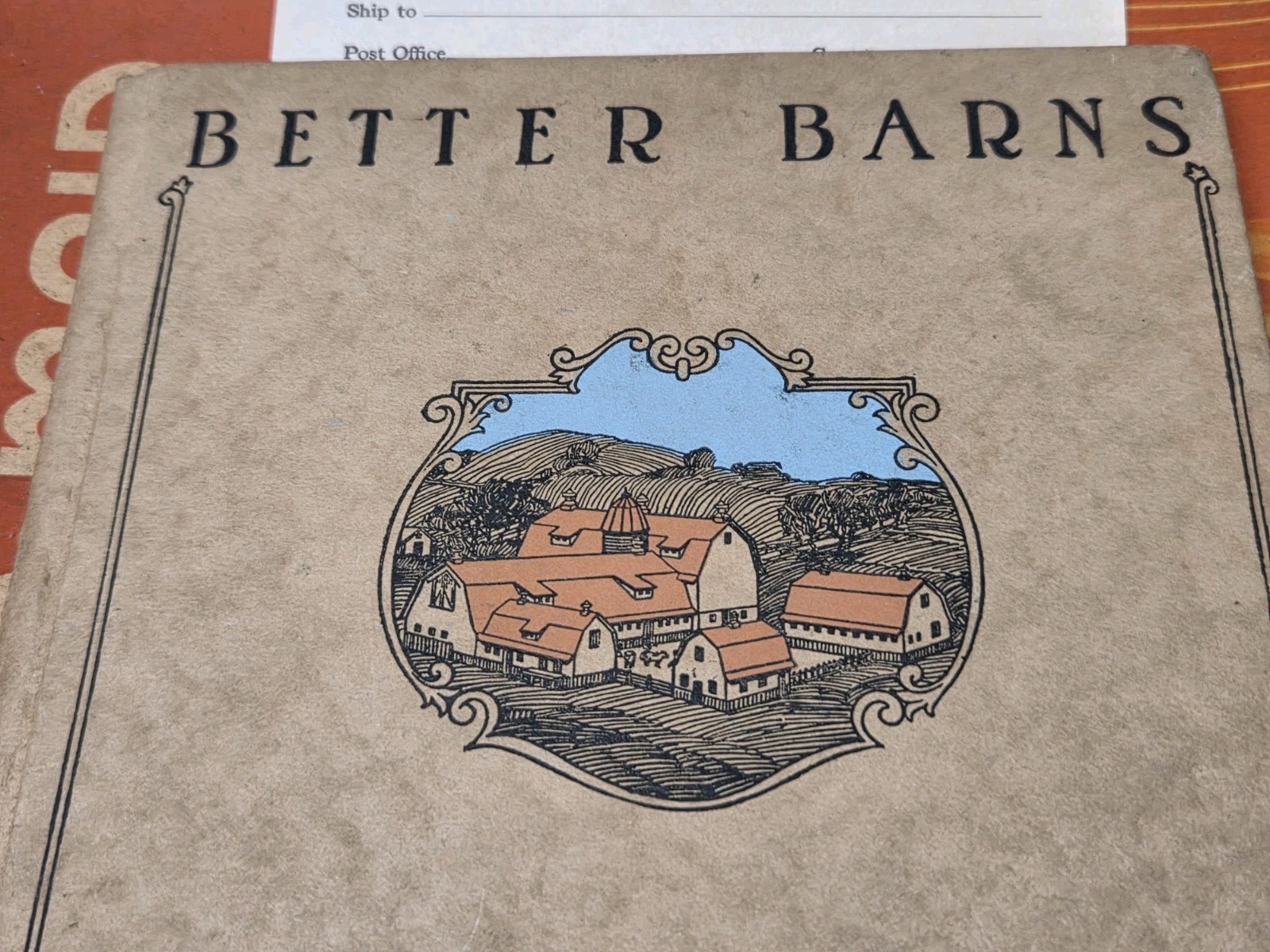 1922 Original Jamesway BETTER BARNS Cattle Livestock Dairy Building Book