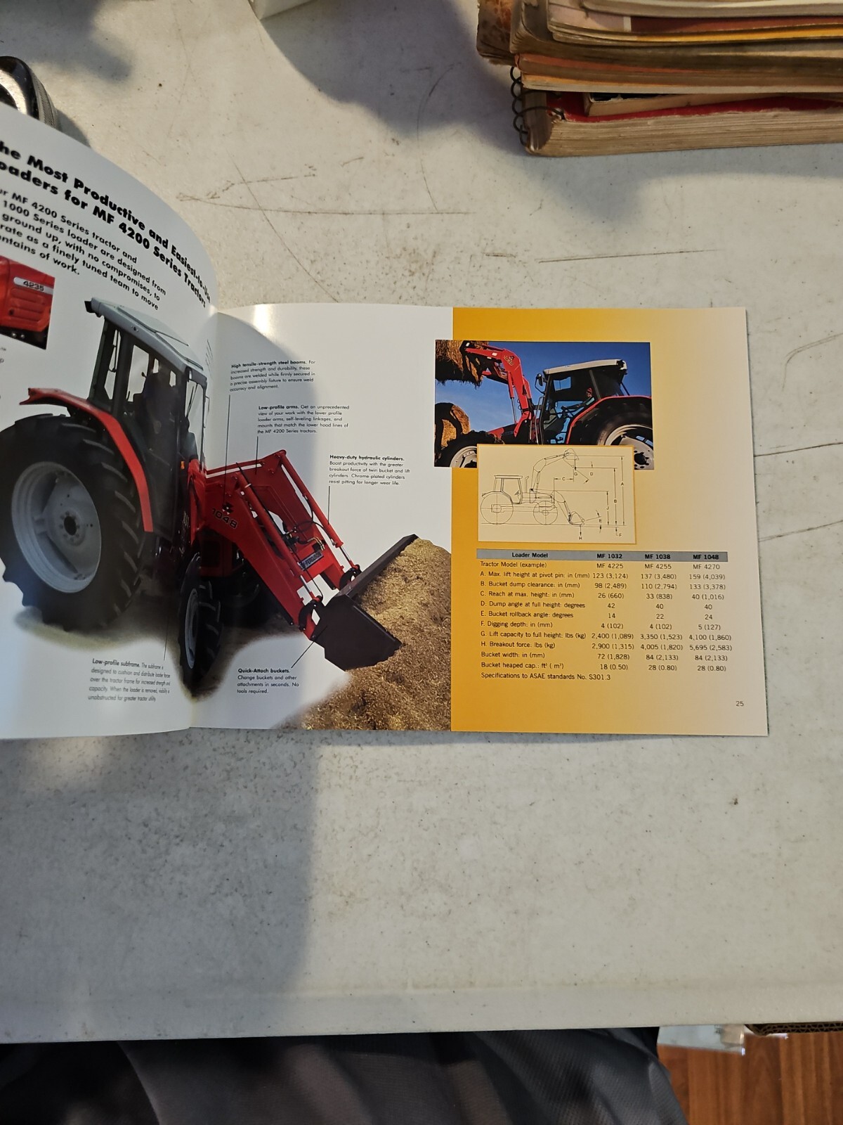 2001 MASSEY FERGUSON 4200 Series Tractors Sales Brochure