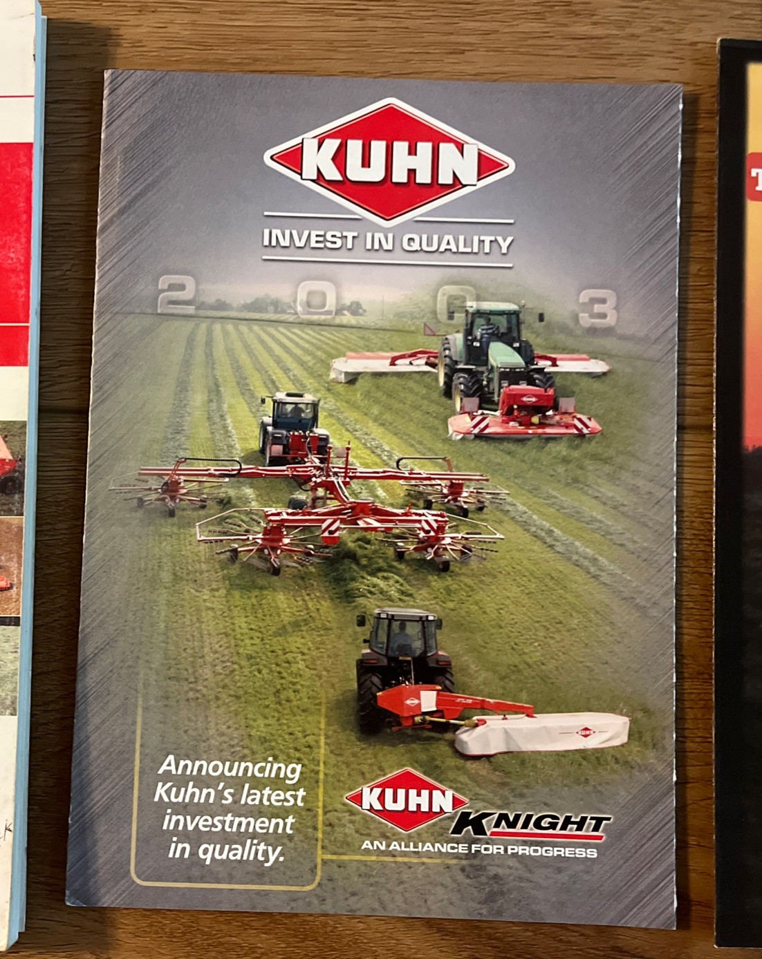 2005 -2006 KUHN Farming Retail Price List USA Farming Brochures