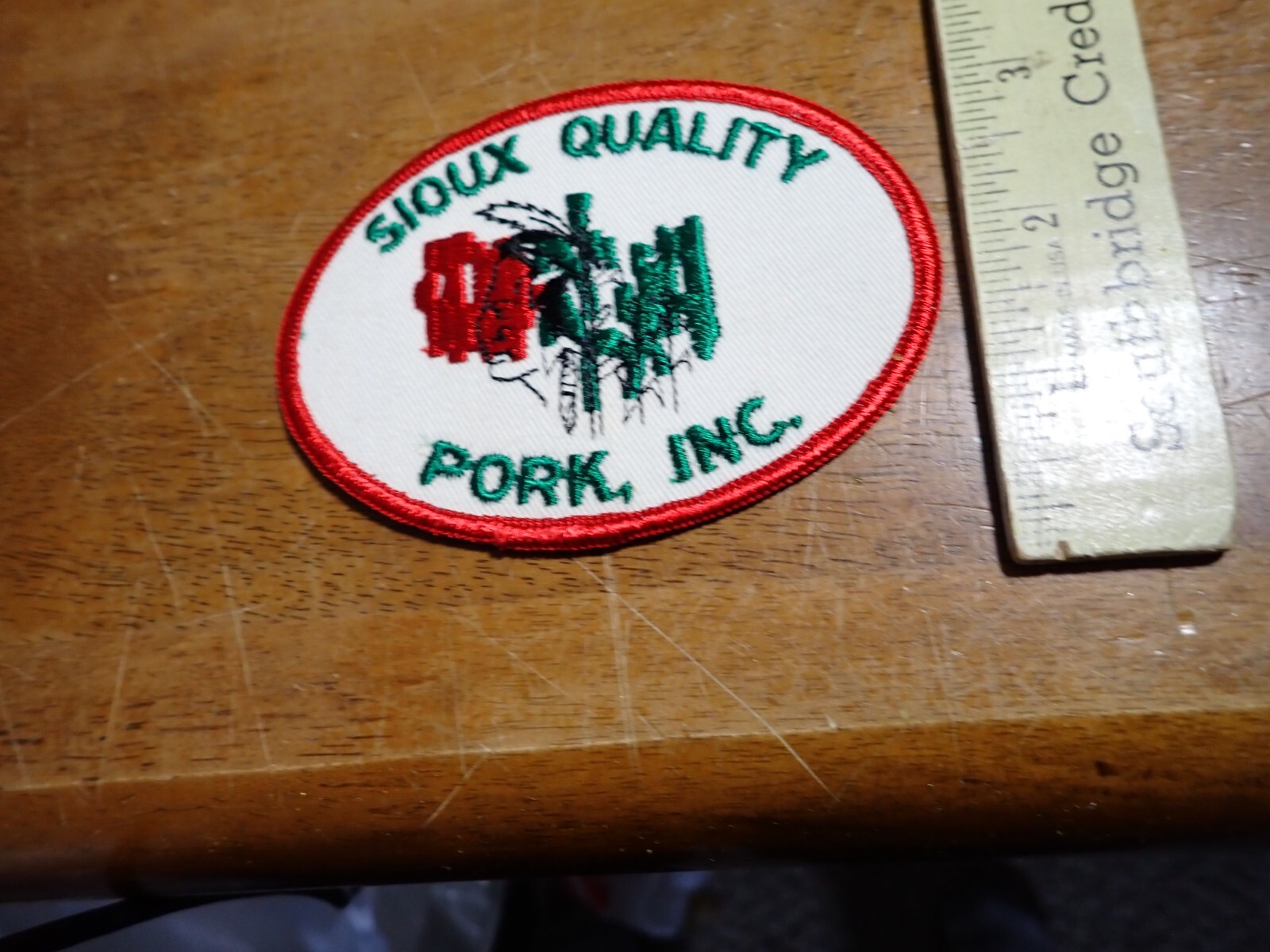 Sioux- QUALITY PORK INC Preme Packing Company PIG FARMS FARMING PATCH BX G #19