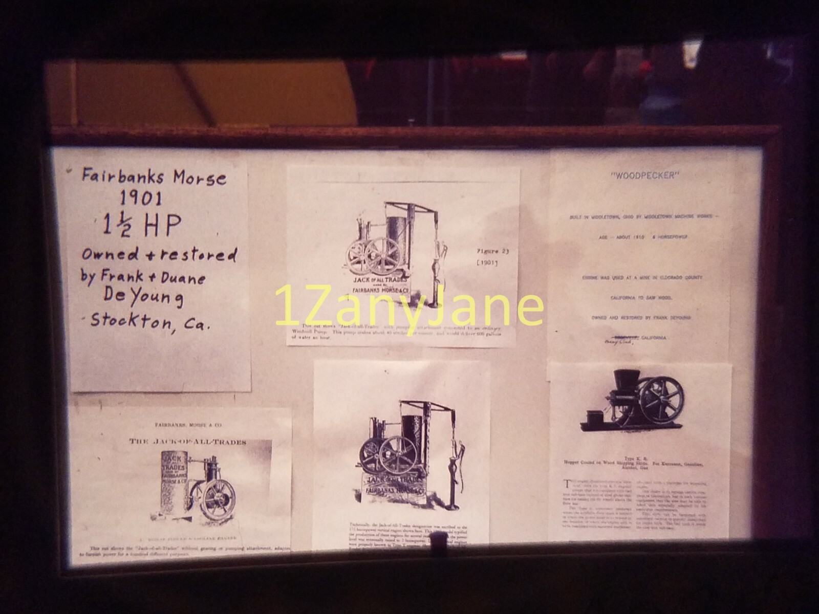 AC2416 35mm Slide of an Allis-Chalmers from MEDIA ARCHIVES FAIRBANKS MORSE 1901