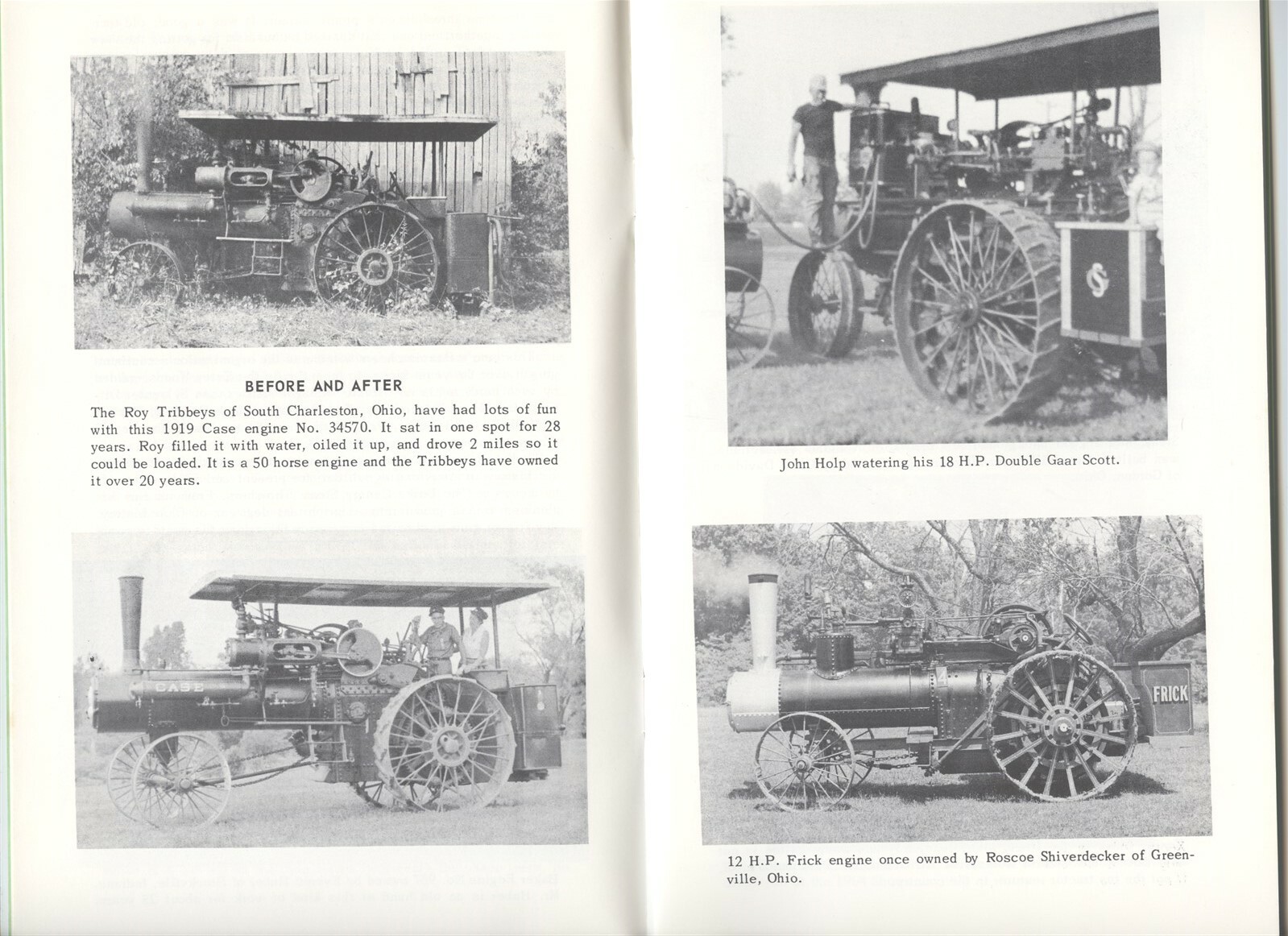 SCENES FROM YESTERYEAR DARKE COUNTY GREENVILLE OHIO STEAM THRESHERS TRACTORS