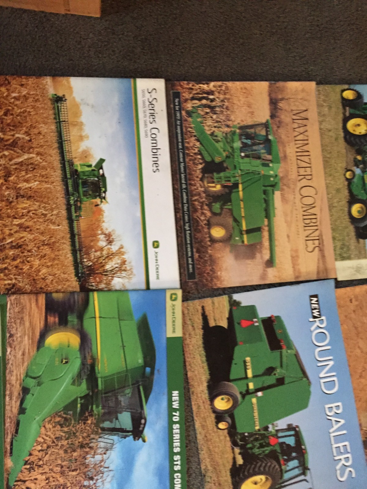 MASSIVE Lot of 20 John Deere tractor & equipment brochures Literature