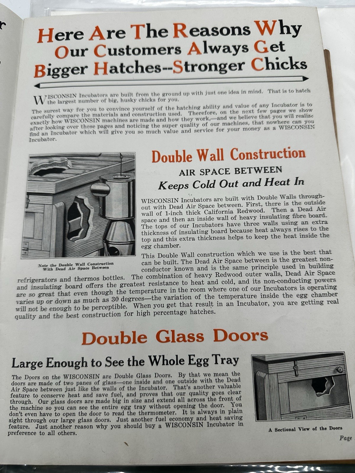 Wisconsin-Ironclad 30th Annual Catalog Incubators Brooders Racine, WI Ephemera