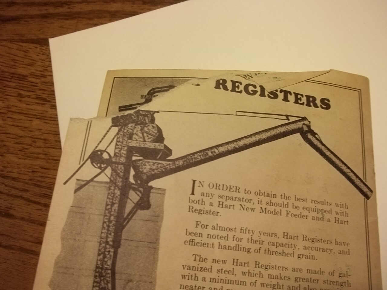 Catalog No HF-9 Hart New Model Feeders & Carriers Hart Carter Peoria Illinois