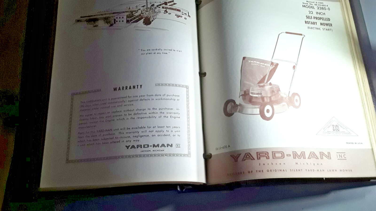 Original Yard-Man Lawn Mower, Garden Tractor, Tiller Manual