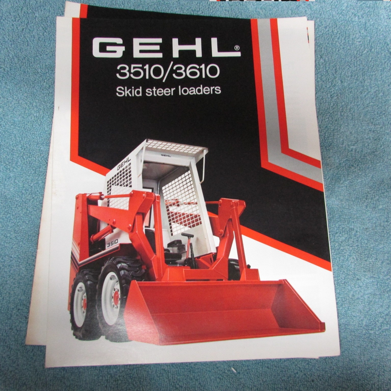 Gehl Skid Steer Brochure&rsquo;s (3) 4510 /4610 , 3510 / 3610, 4000