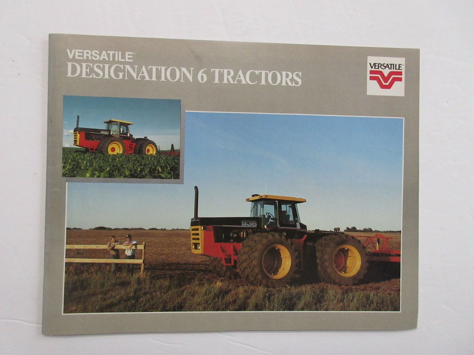 Versatile 836 856 876 936 956 976 4wd Farm Tractor Brochure 1984 24 Pages