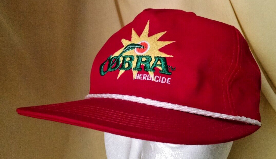 COBRA HERBICIDE HAT RED GUC ADJ SNAPBACK K PRODUCTS BASEBALL BALL CAP FARM PROMO