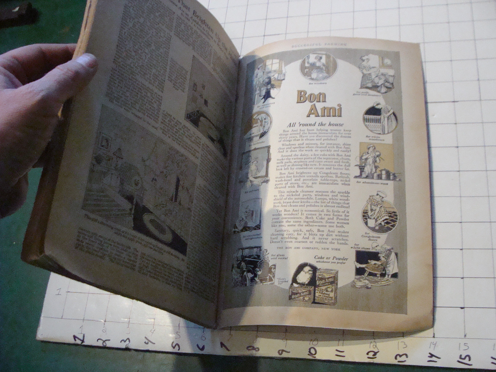 Check it out: SUCCESSFUL FARMING mag 1925 october w COWS IN WATER
