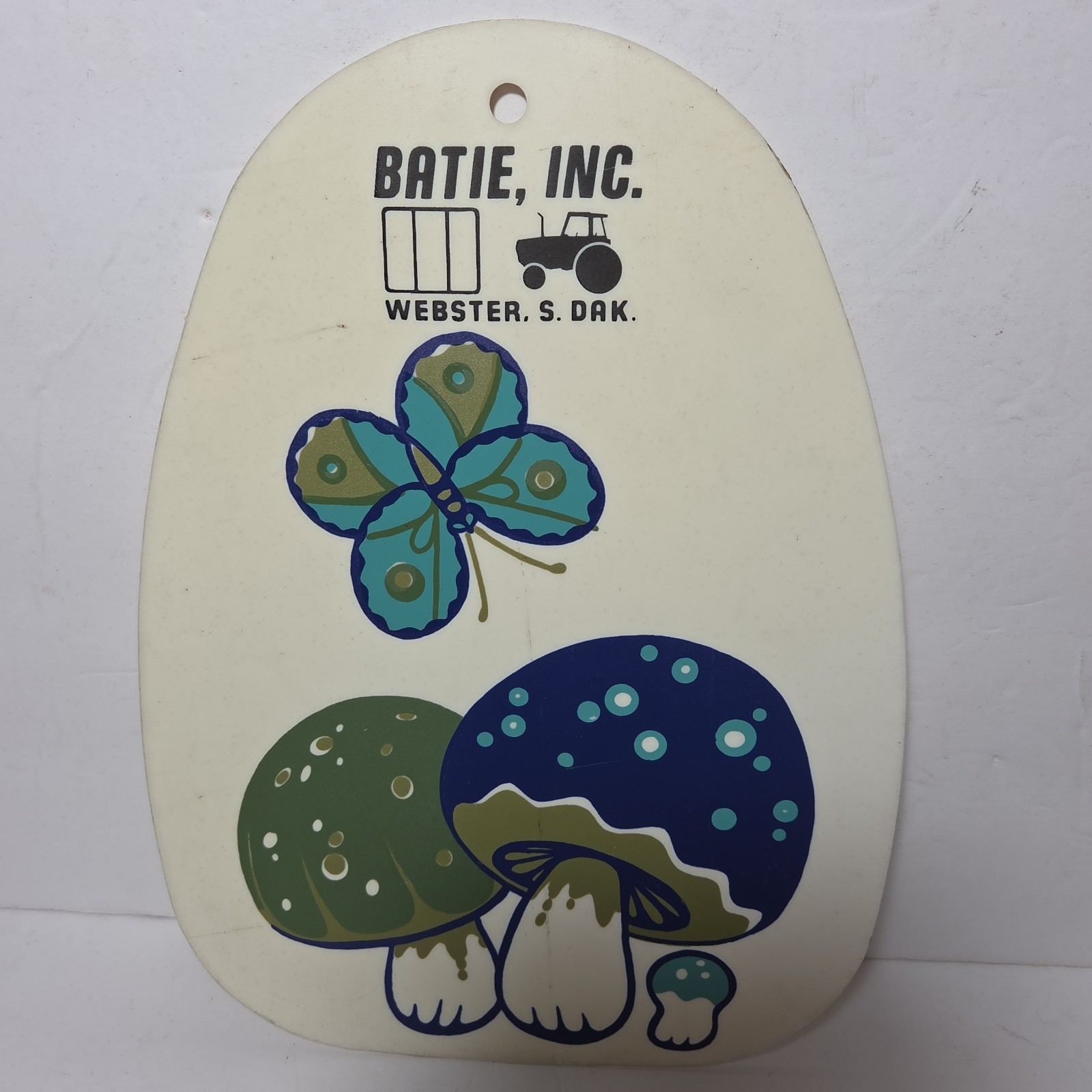 NOS Slice N’ Dice Cutting Board Advertising Batie, Inc. Webster, S. Dakota Vtg