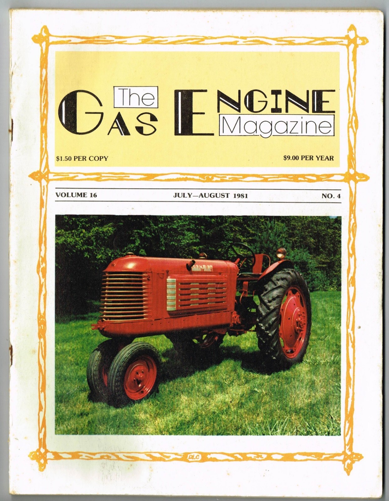 The GAS ENGINE magazine July Aug 1981, Jacobsen, Fairbanks Morse