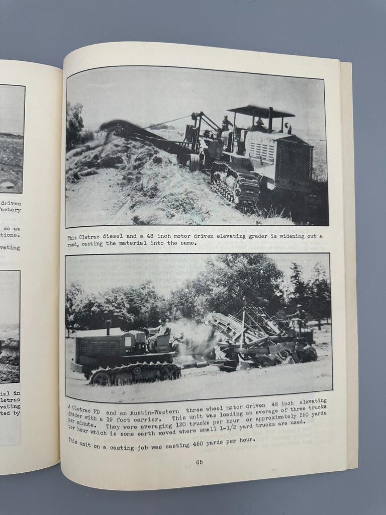 1937 CLETRAC Crawler EARTH Movng CLEVELAND TRACTOR Machinery BULLDOZER Advertise