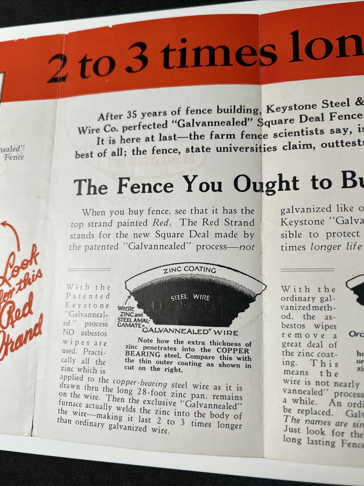 vintage 1920s WESTERN HARDWARE COMPANY WICHITA FALLS Texas Ad FENCING