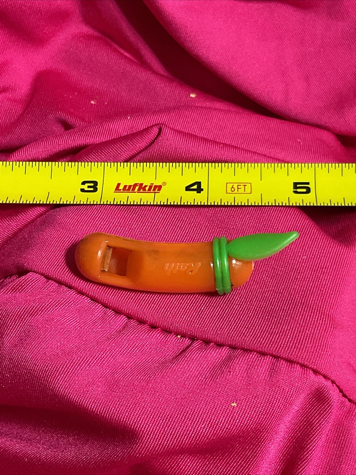 Vintage Rath Packing Waterloo Iowa Promo Hotdog Toy Whistle