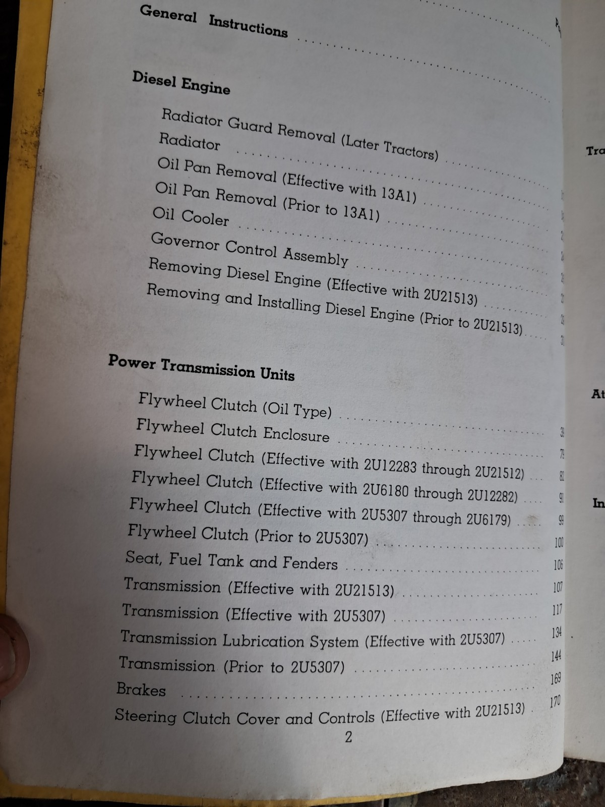 Caterpillar Servicemen&rsquo;s Reference Book D8 1H 8R 13A Tractor Repair Manual Q30
