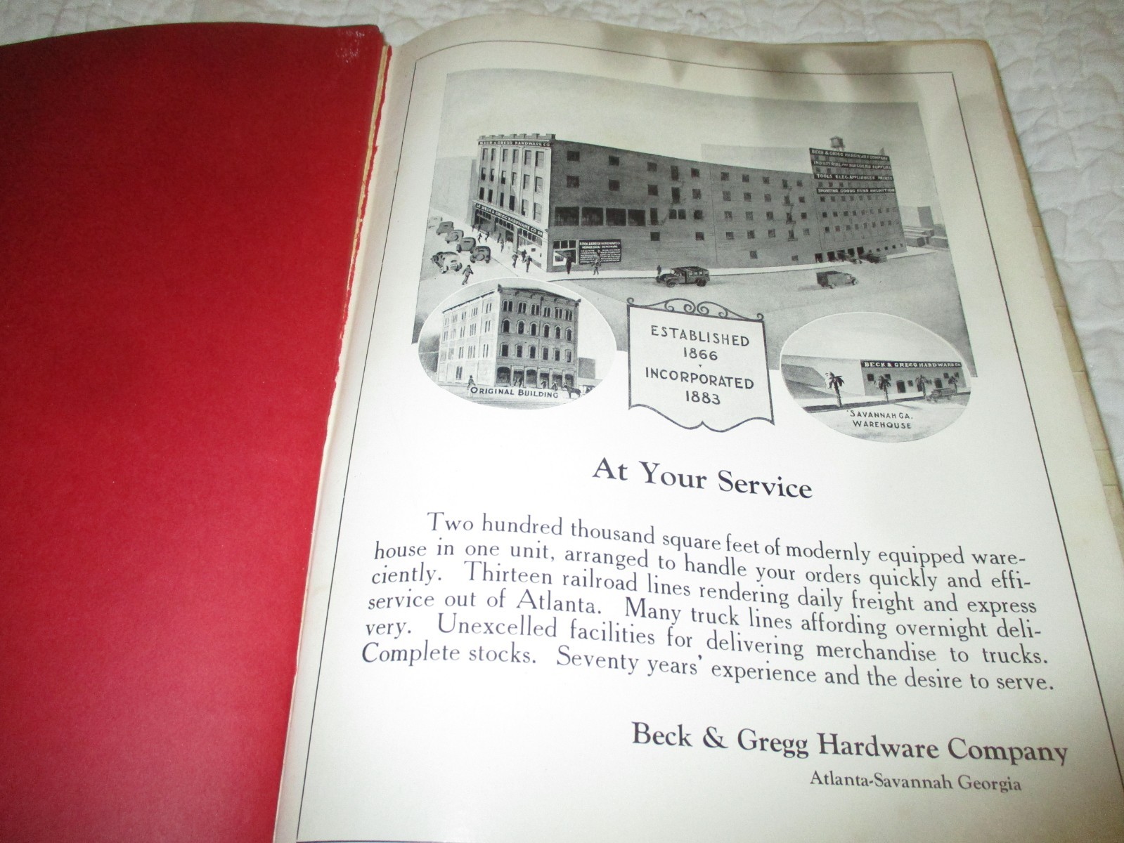 1936 Beck & Gregg Hardware Co. Catalog Atlanta GA Antique Illustrated 657pp Rare