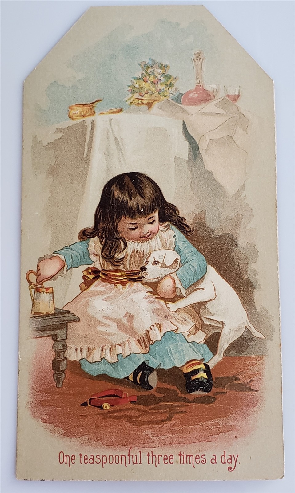 1880s antique DEERING GIANT MOWER agruculture ADVERTISING trade CARD