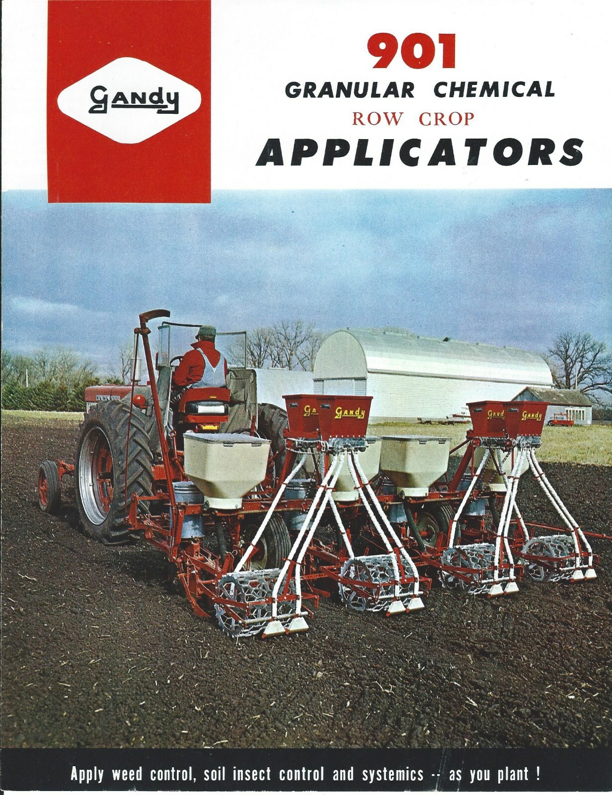 Farm Equipment Brochure – Gandy – 901 – Row Crop Chemical Applicator (F6659)