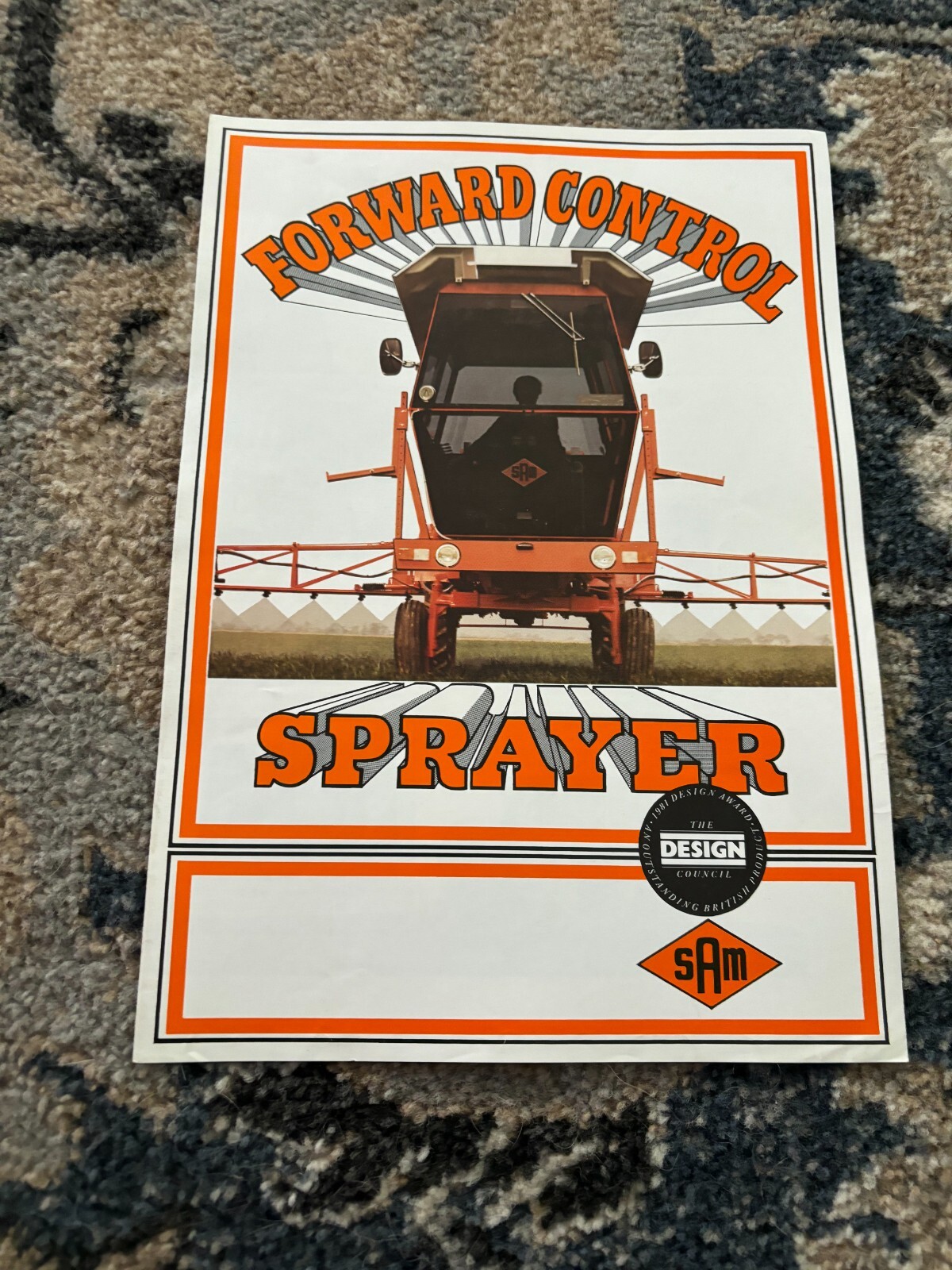 SAM Sands Agricultural Machinery Forward Control Sprayer Brochure FCCA24