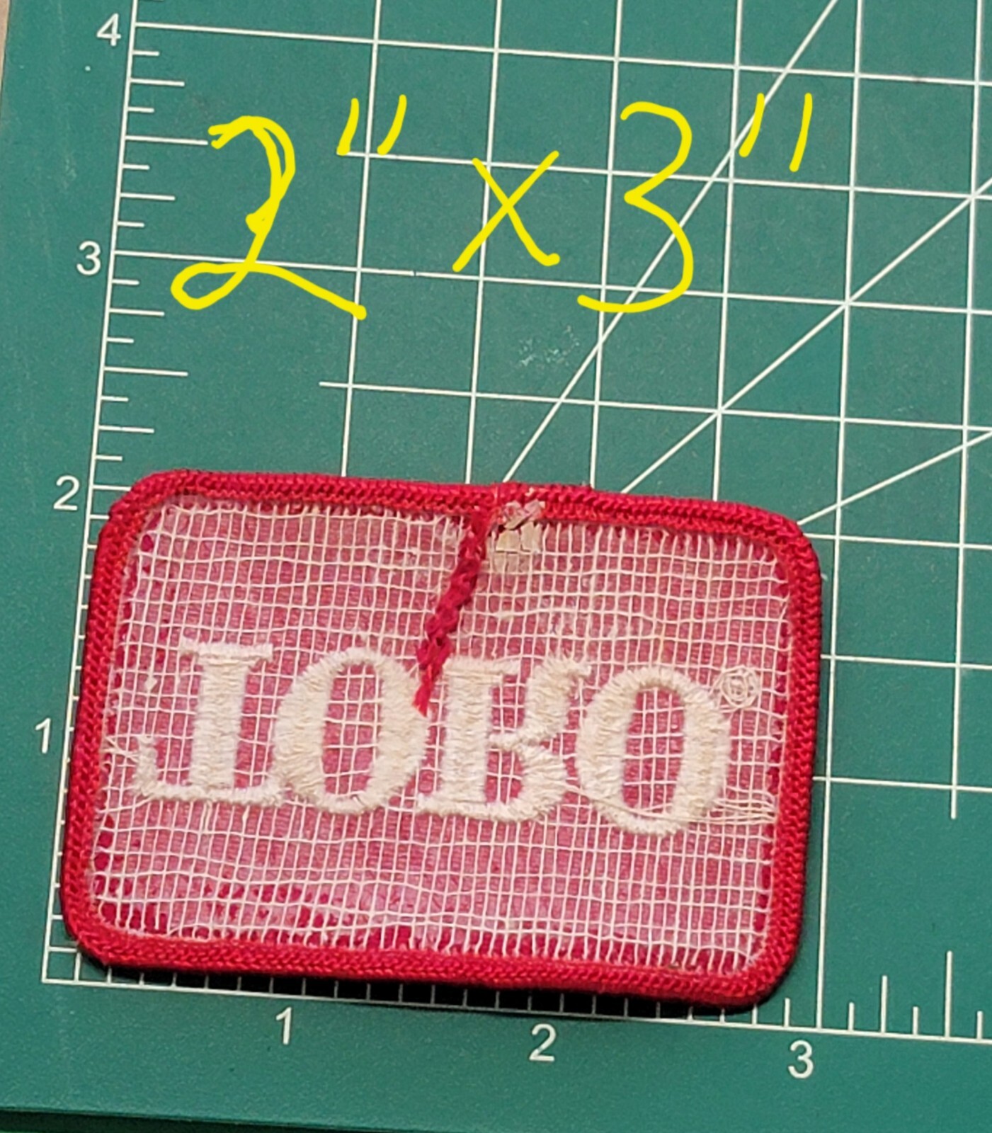TORO LAWN EQUIPMENT BADGE PATCH VINTAGE AUTHENTIC TORO (NEW OLD STOCK)