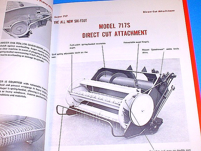 108 PAGES VTG 1968 SPERRY RAND NEW HOLLAND FORAGE EQUIPMENT PRODUCT BOOK CATALOG