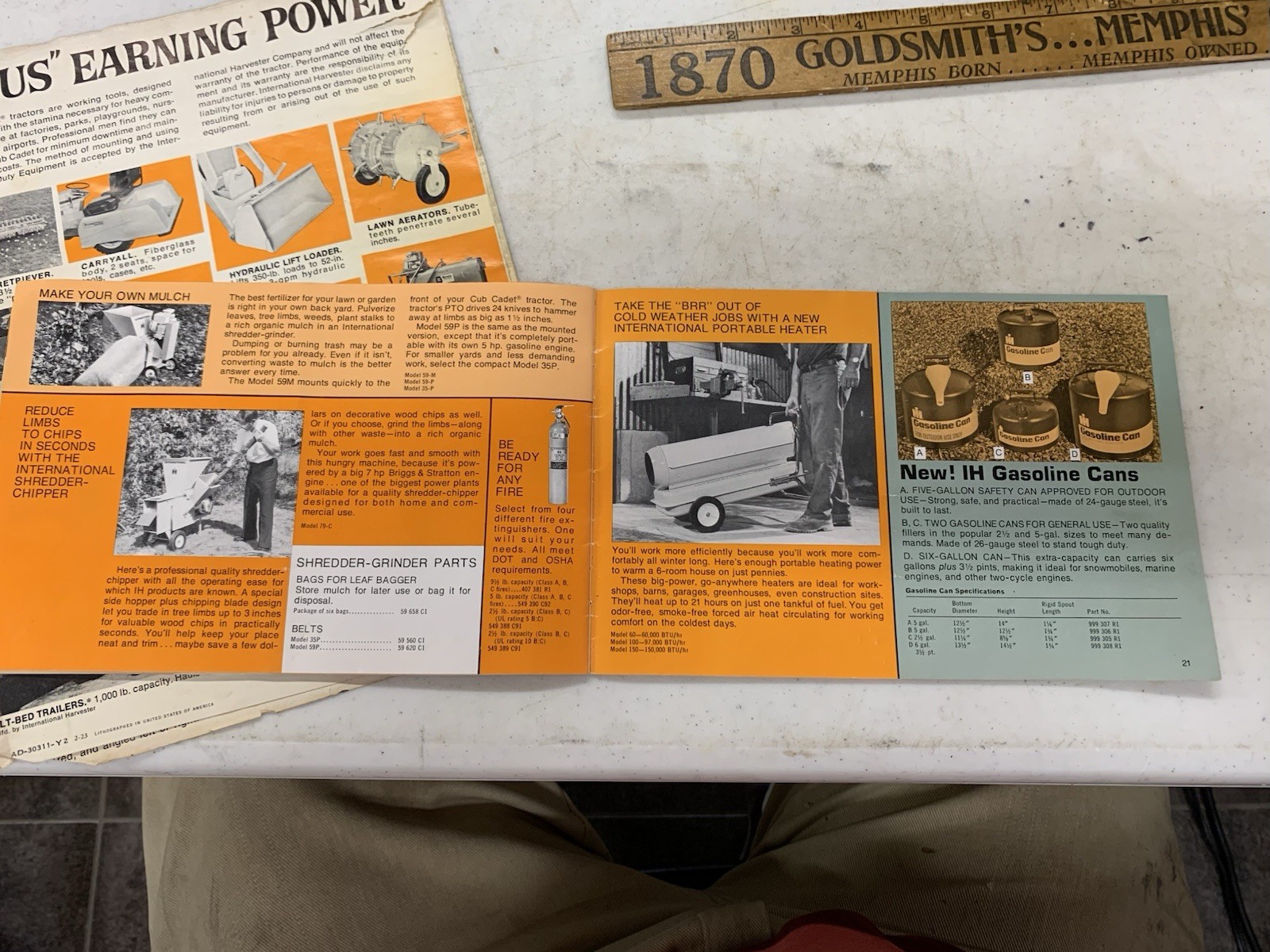 2 Cub Cadet IH Advertisements Prospective Buyers Guide Old Vintage Lawn Mower