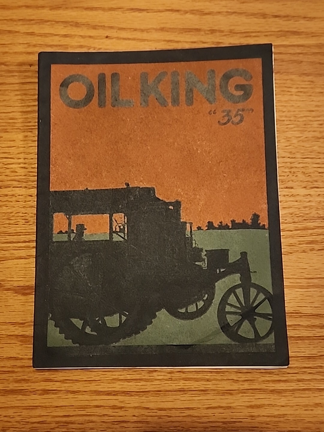 1910&rsquo;s Hart Parr Oilking 35 Prairie Tractor Sales Brochure Catalog Original