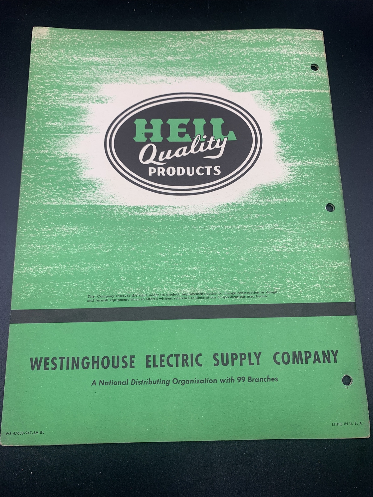 Rare 1948 Heil Water Systems Dealer Promotional Sales Package-Excellent