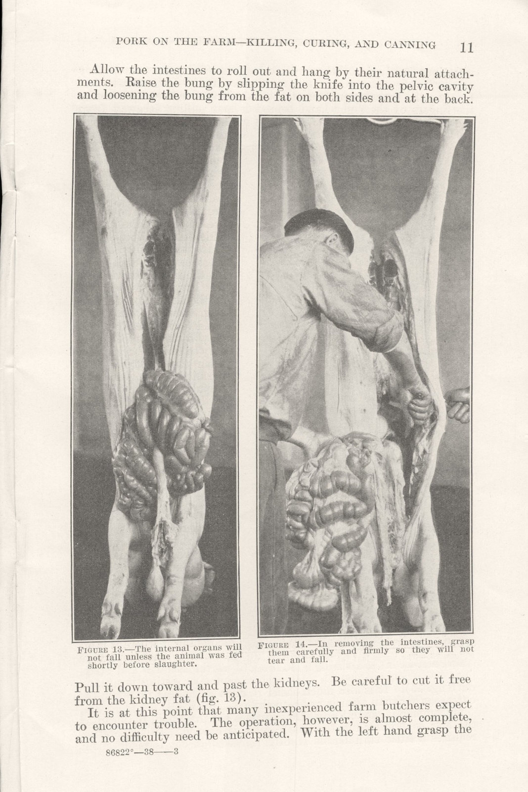1938 PORK ON THE FARM KILLING CURING CANNING FARMER&rsquo;S BULLETIN USDA PHOTOS USA