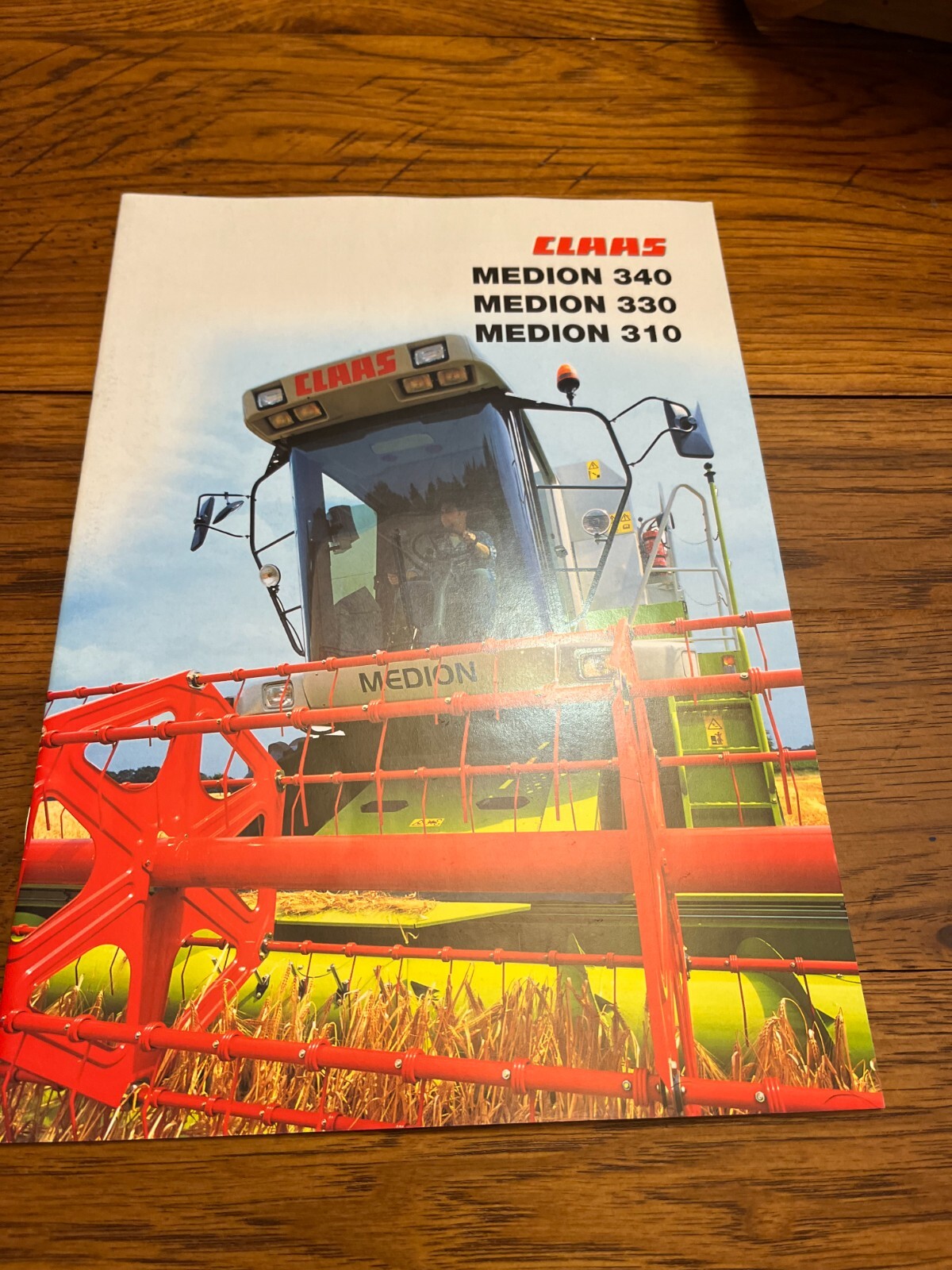 Claas Medion 340 330 310 Combine Brochure FCCA