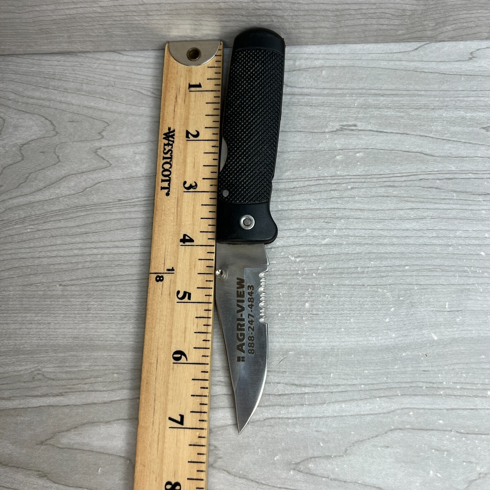 Folding Pocket Knife Promo Advertising Agri-View Madison WI Agricultural News