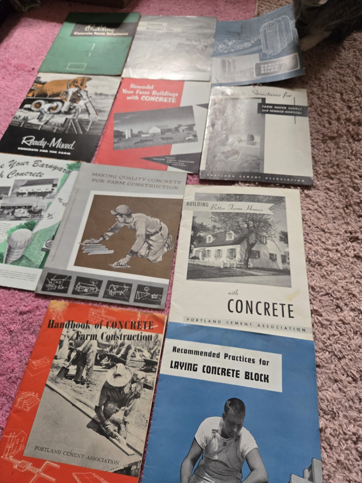 Vintage Portland Cement Company Farm Building Manual Booklets