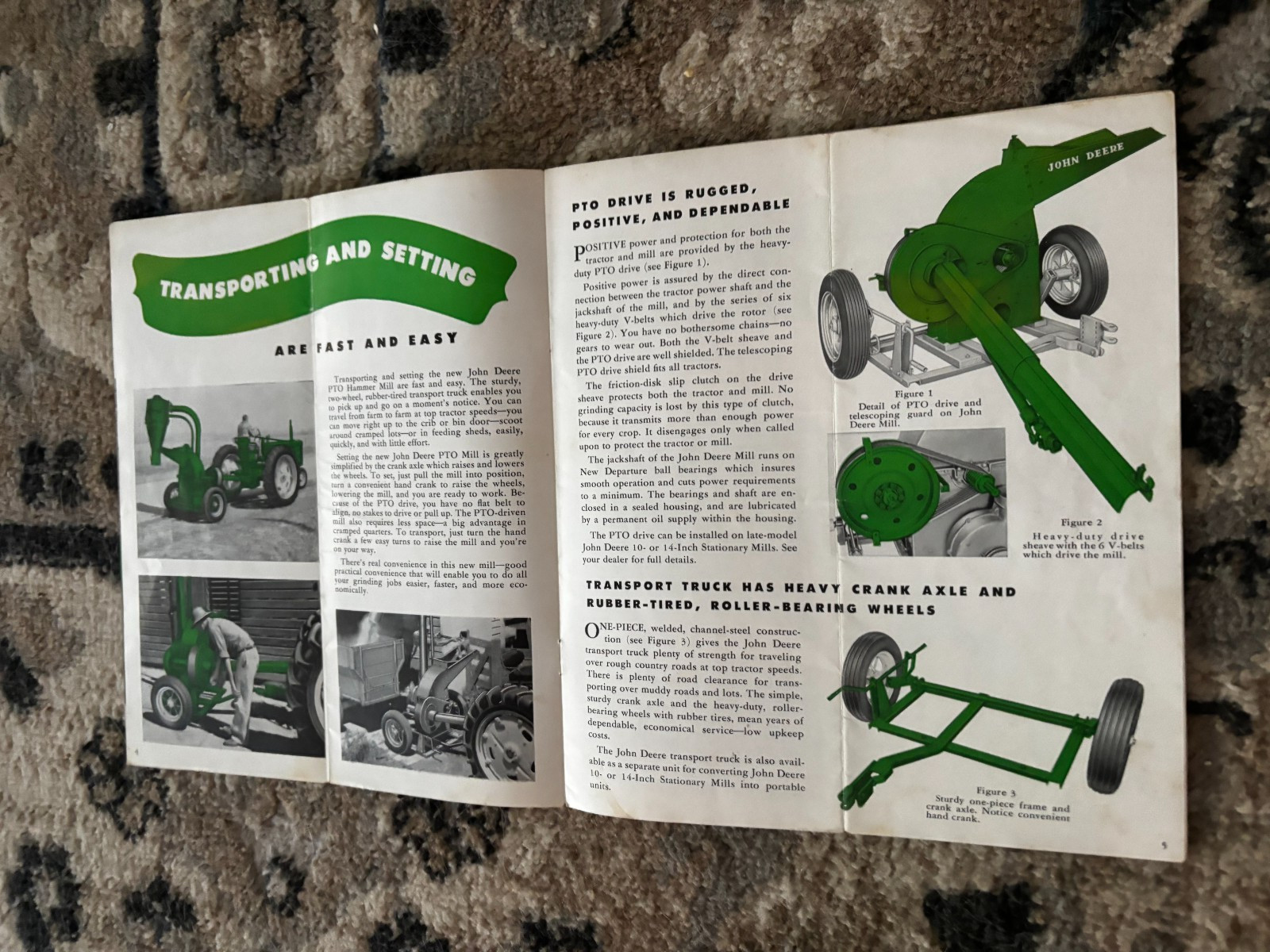 John Deere Hammer Mills For 1953 Brochure DCPA26