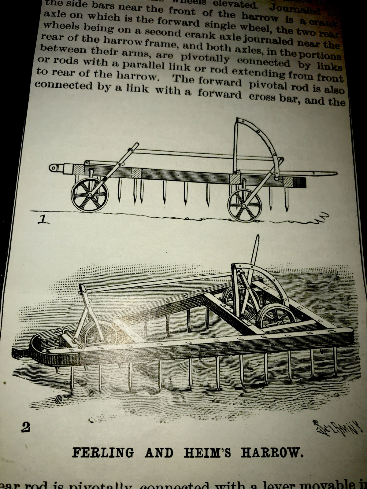 1896 Ferling & Heim Farm Engraving Advertising & Article – Little Rock Arkansas