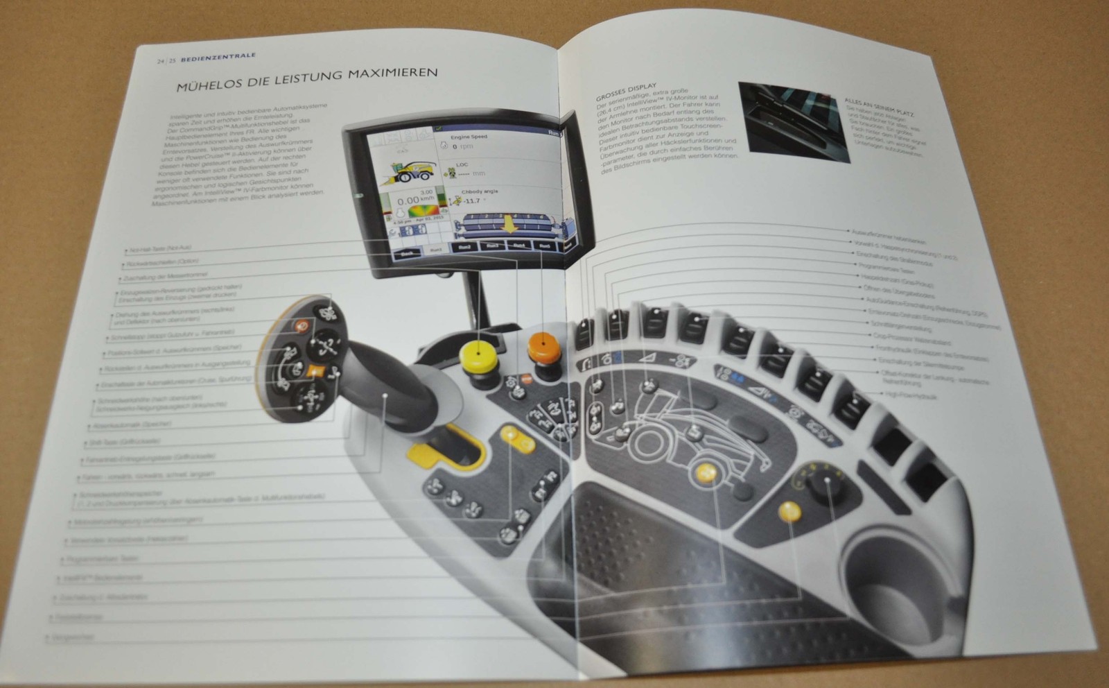 2015 New Holland FR Forage Cruiser Harvester Brochure Prospekt DE