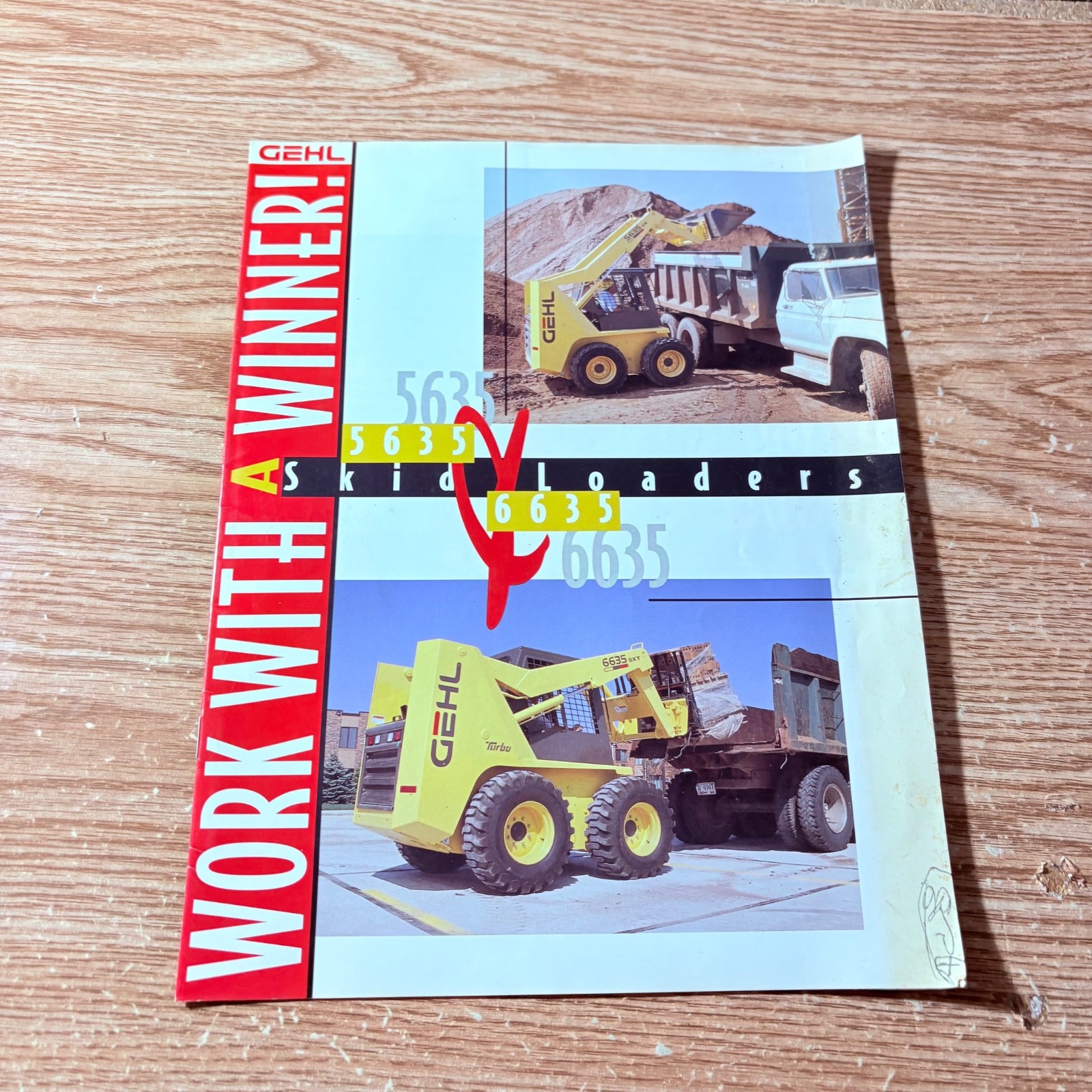Gehl 5635, 6635 Skid Steer Brochure 12 Page