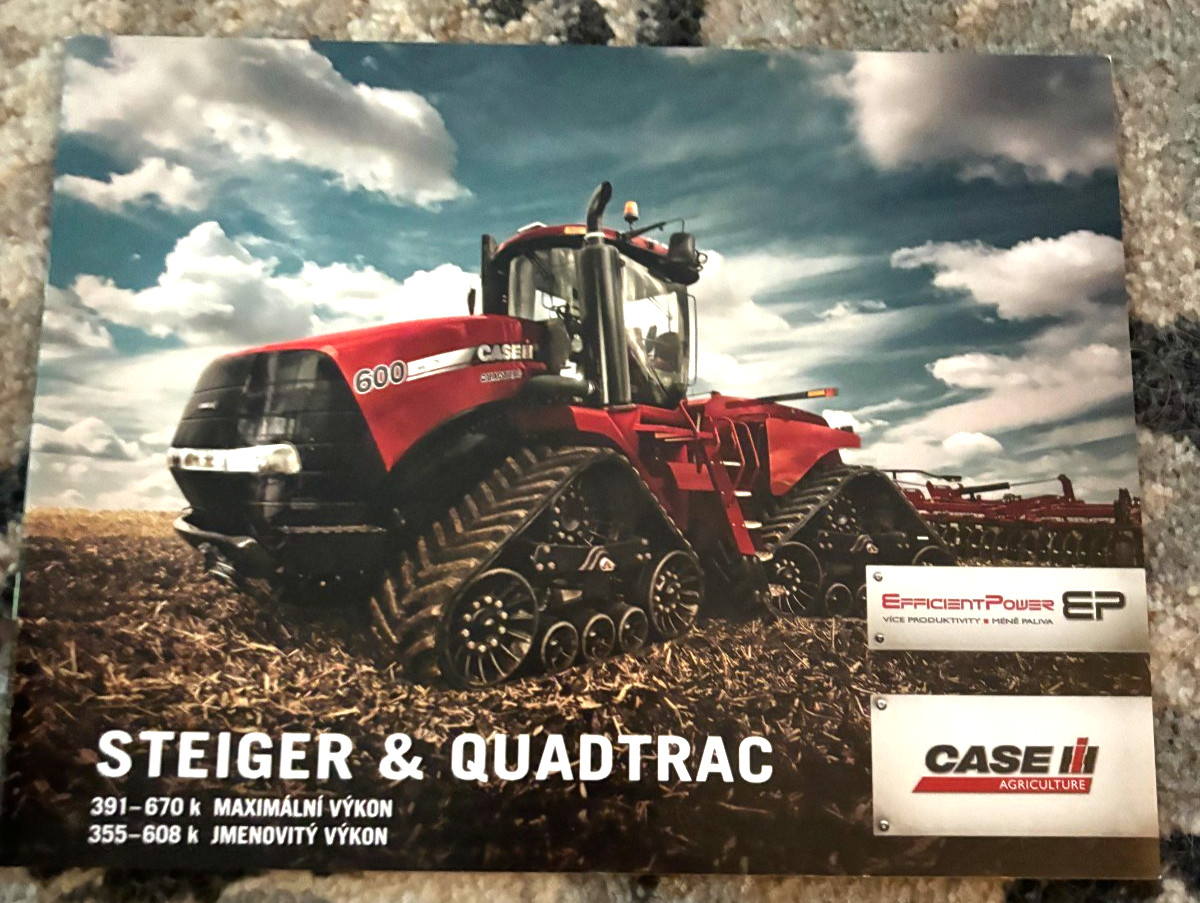 Case International Steiger & Quadtrac Tractor Brochure FCCA25
