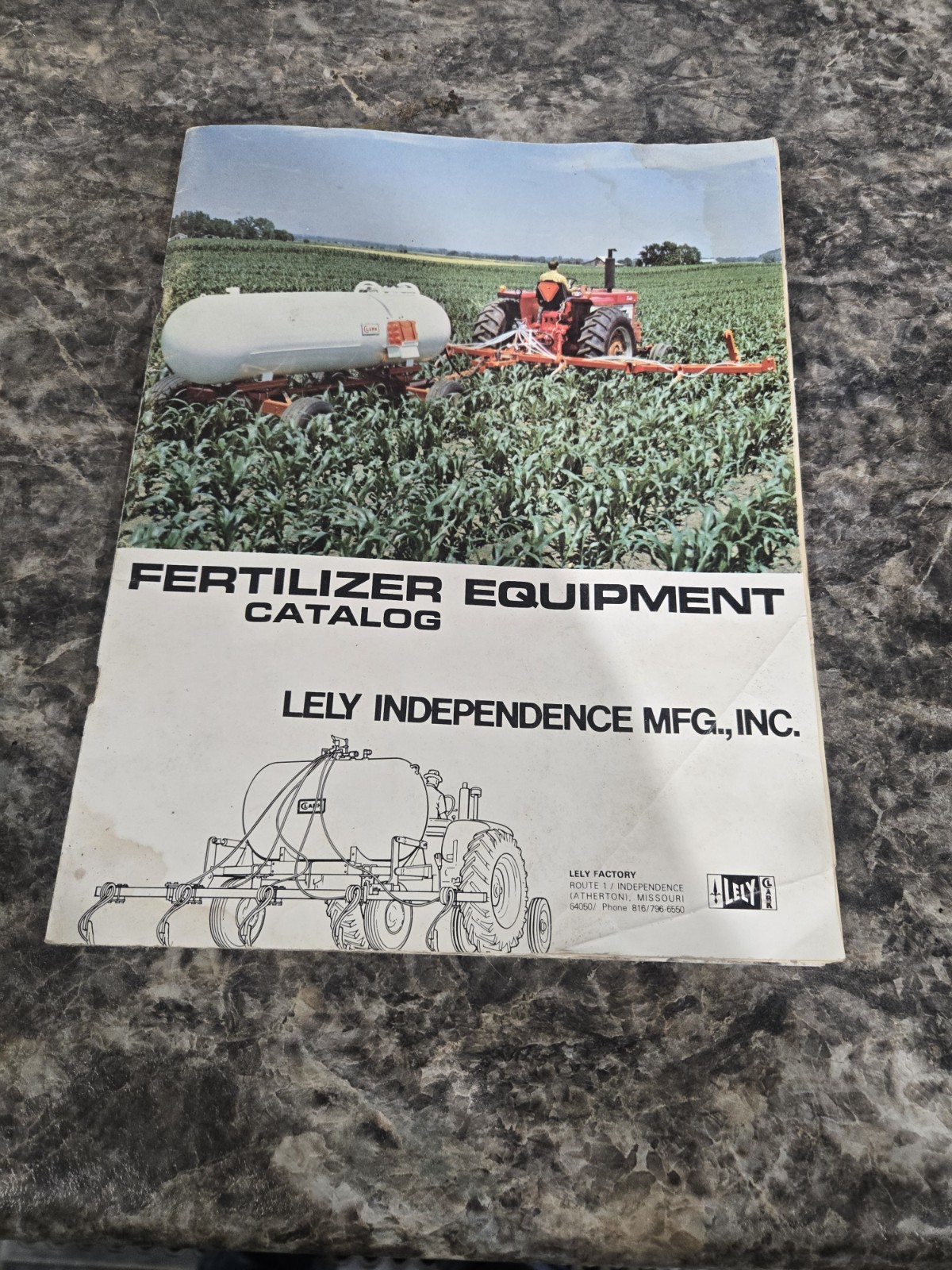 Lely Independence Mfg. Inc. Fertilizer Equipment Catalog