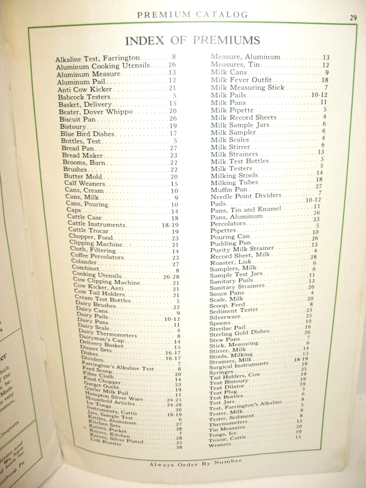 1924 Larrowe Milling Co PREMIUM CATALOG, Detroit, Michigan